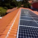Telhado com Placas Solares - Projeto Zona Sul